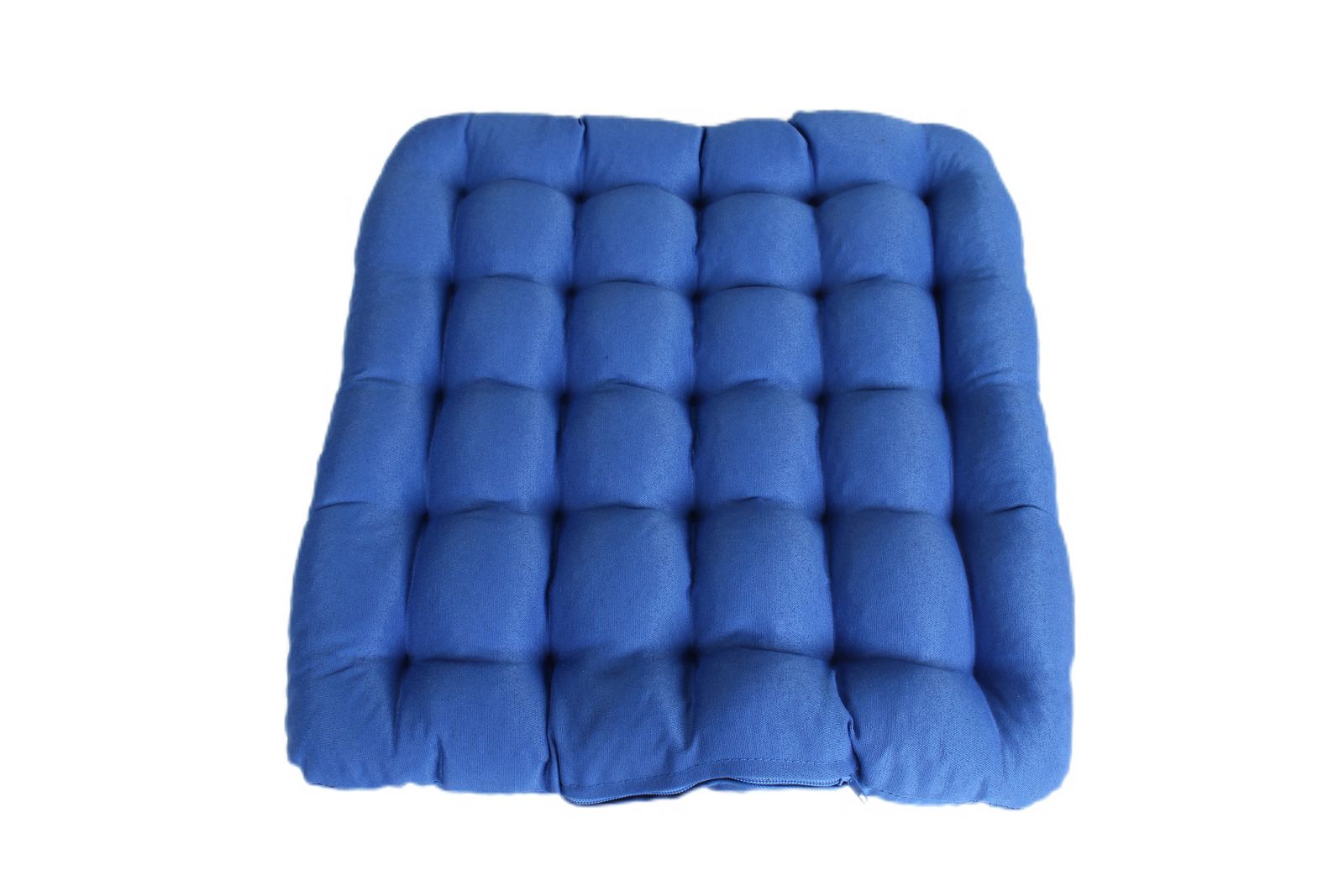 Подушка на сиденье (гречиха) Синяя фотография №2