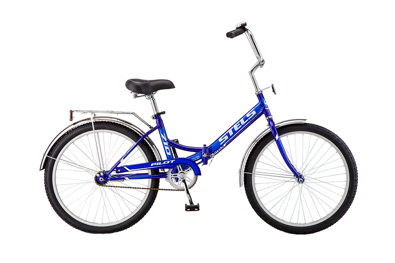 Велосипед STELS Pilot-710 16 синий фотография №2