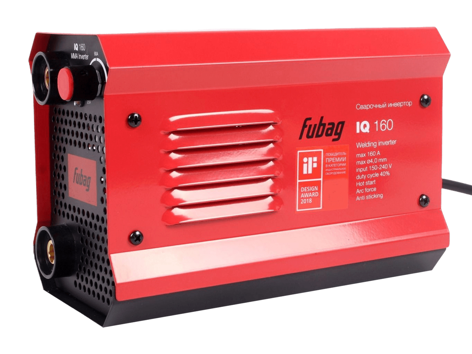 Аппарат сварочный Fubag IQ160 инвертор фотография №1