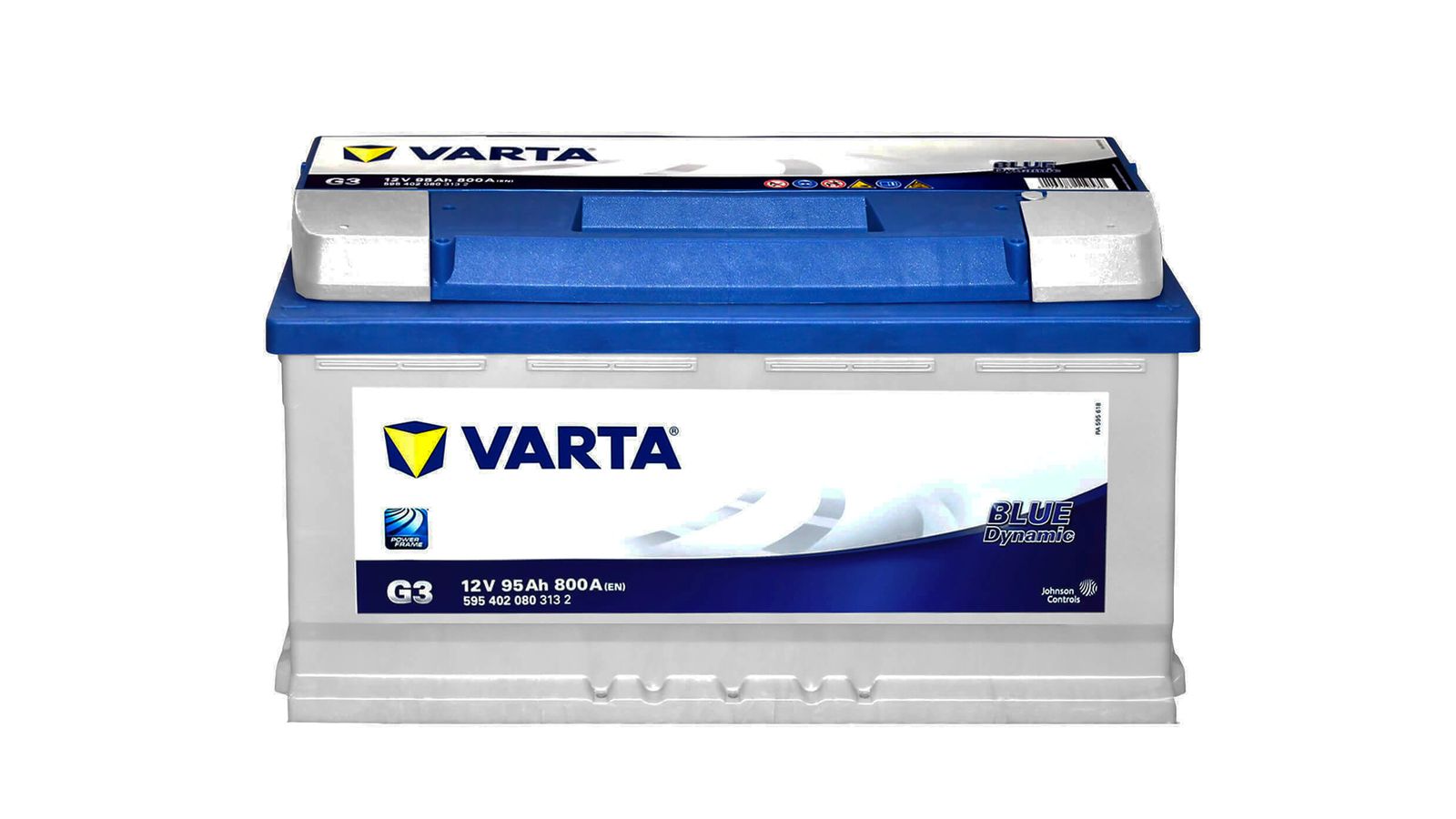 Аккумуляторная батарея VARTA BLUE 6СТ95 * 595 402 080 фотография №1