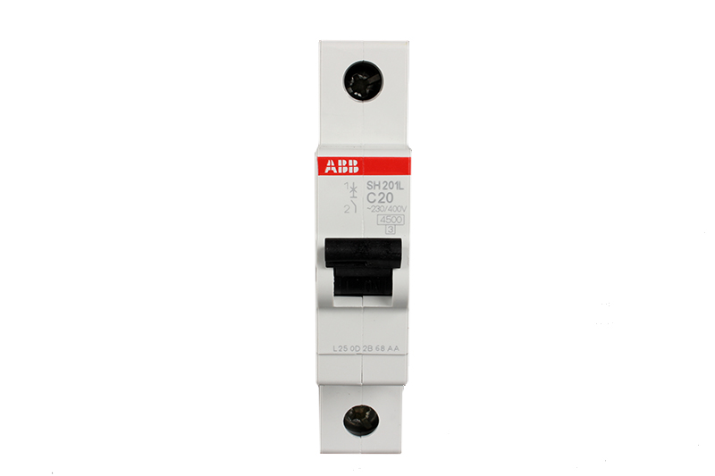 Выключатель автоматический ABB 20А однополюсной фотография №1