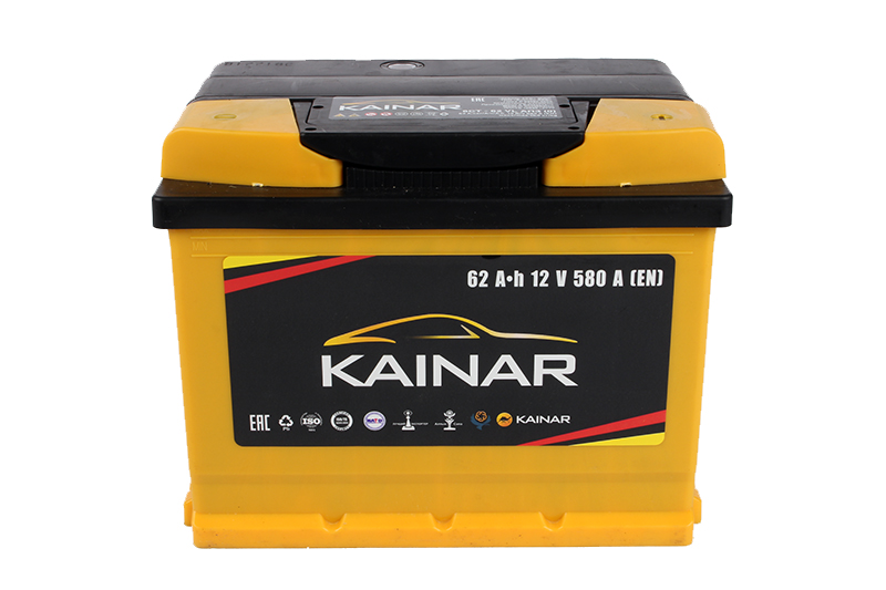 Аккумуляторная батарея KAINAR 6СТ62 обратная фотография №1
