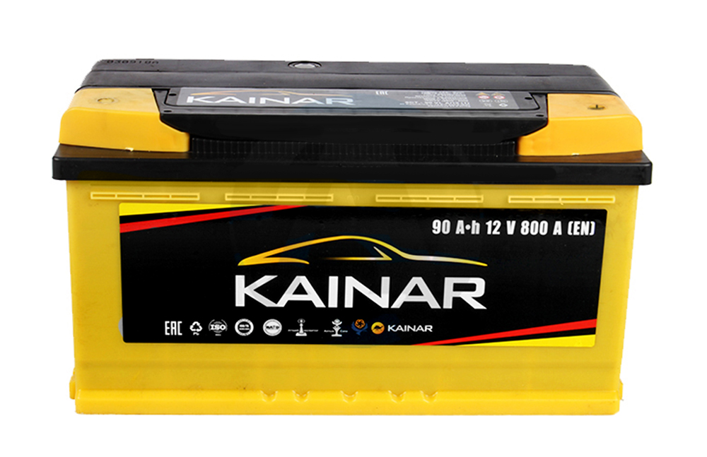 Аккумуляторная батарея KAINAR 6СТ90 обратный фотография №1