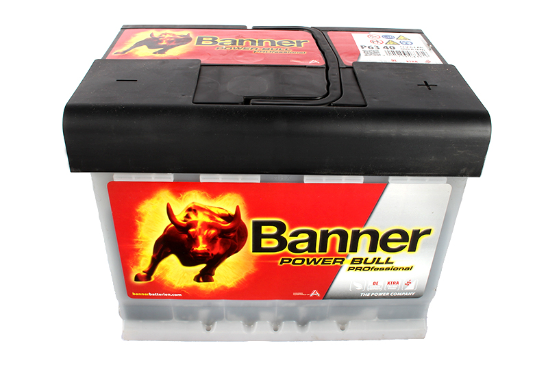 Аккумуляторная батарея BANNER Power Bull PRO P6340 6СТ63 обратная фотография №2