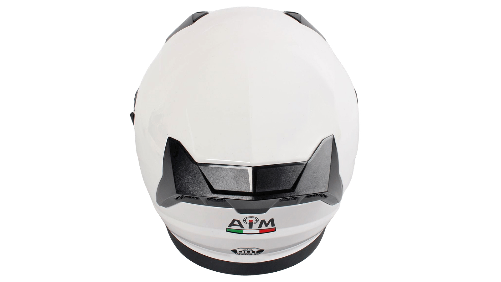 Шлем AiM JK320 White Glossy, XXL фотография №3