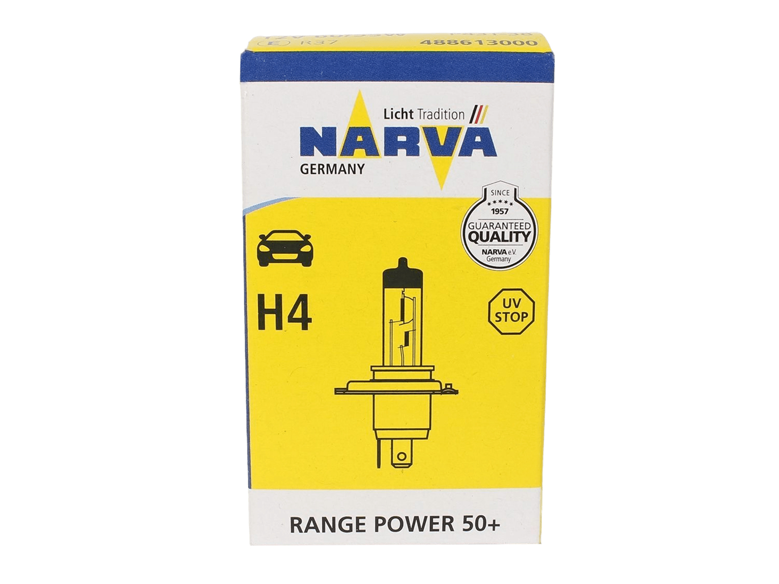 Лампа 12Vx60/55W H4 NARVA RANGE POWER +50% шт фотография №4
