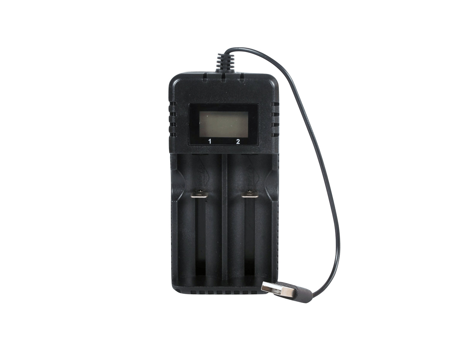 Зарядное устройство для 18650 2 АКБ с дисплеем USB фотография №1