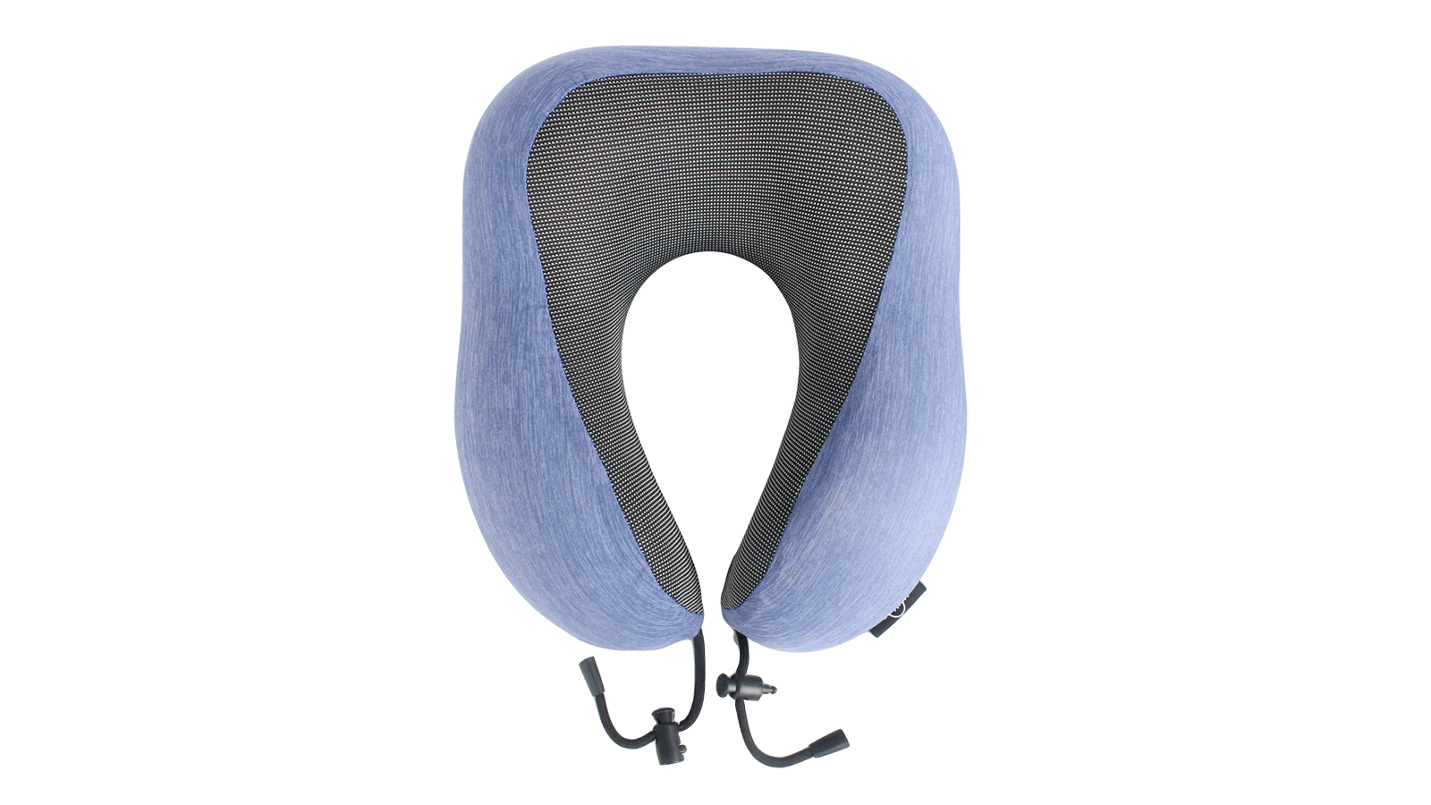 Подушка на шею с эффектом памяти синяя фотография №1