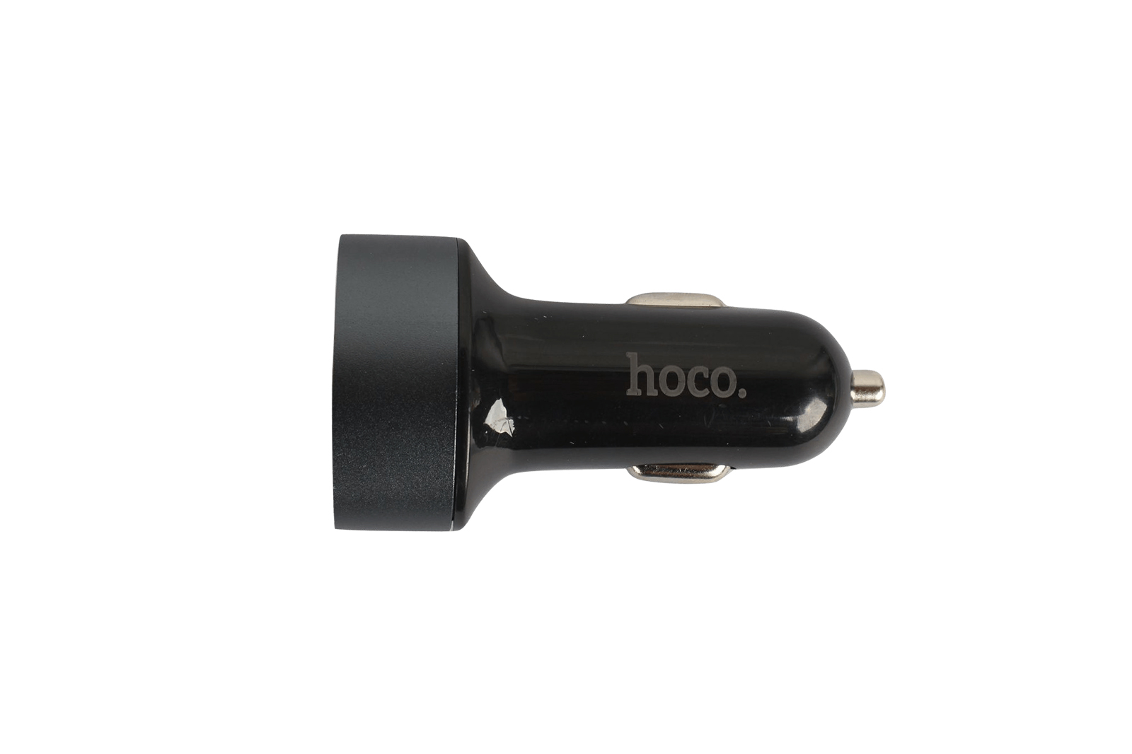 Адаптер автомобильного зарядного устройства Hoco Z26 High Praise, 2USB, 2.4A, чёрный фотография №3