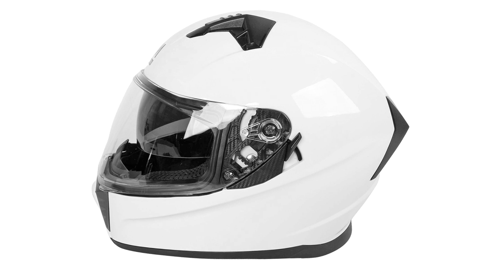Шлем AiM JK320 White Glossy, XXL фотография №1