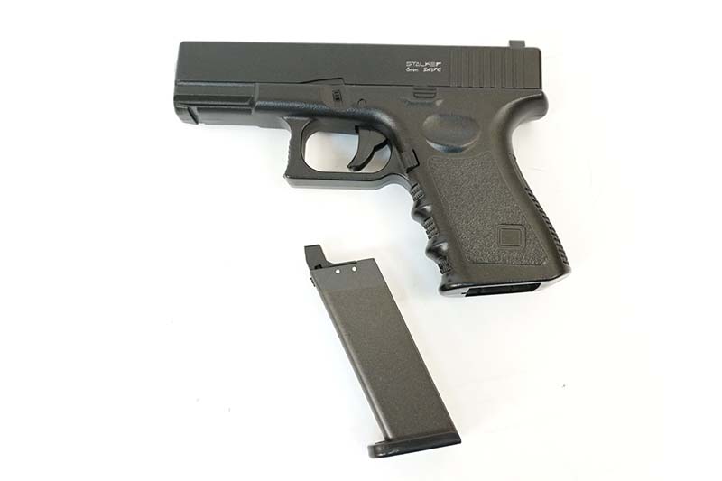 Пистолет пневматический Stalker АS17G Glock 17 детский фотография №3