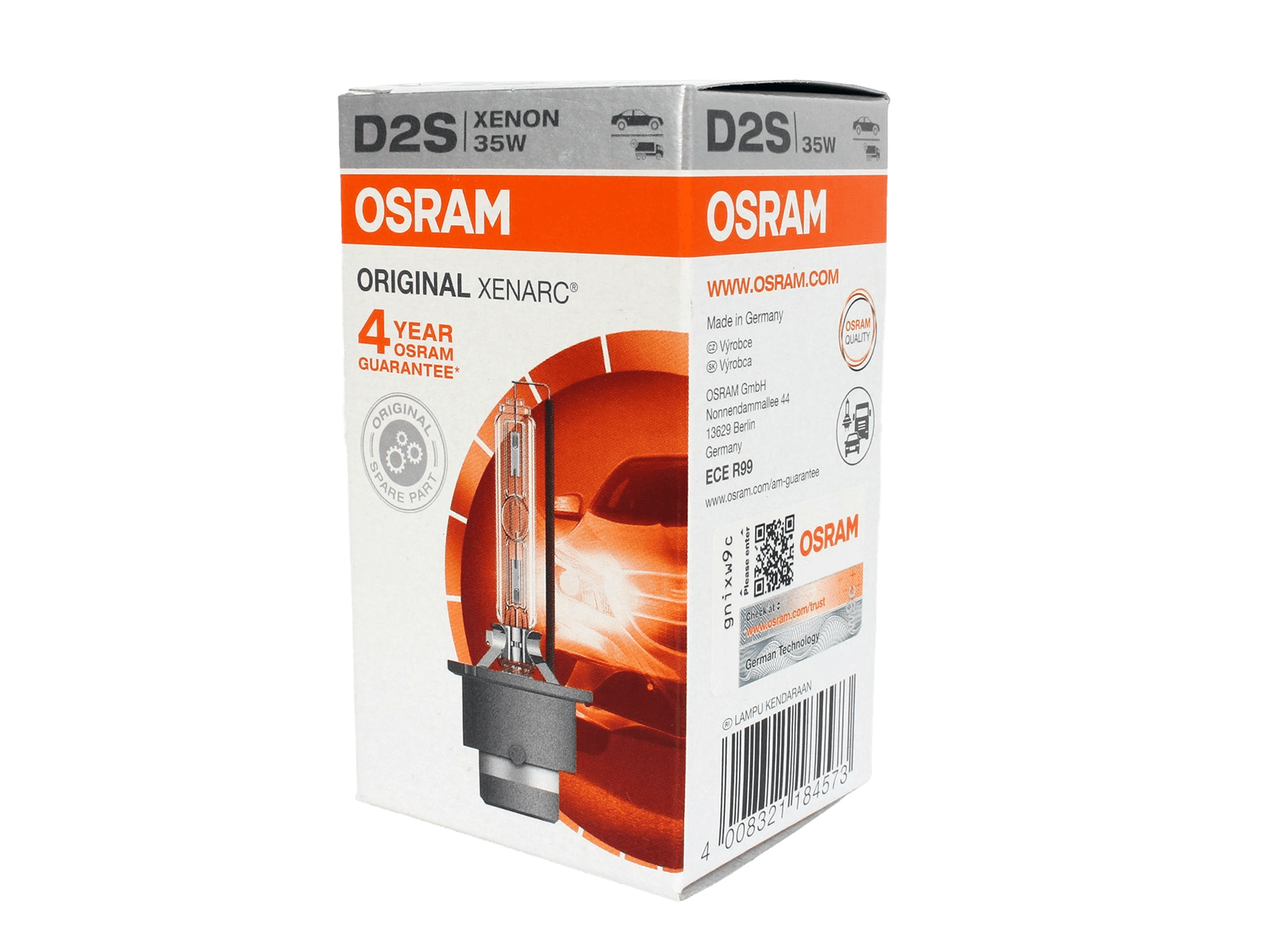 Лампа ксеноновая 85Vx35W D2S OSRAM фотография №4