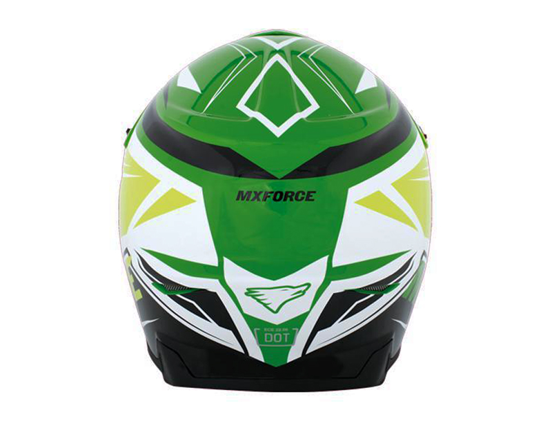 Шлем MX FORCE RACE NEPTUNUS зеленый XL фотография №2