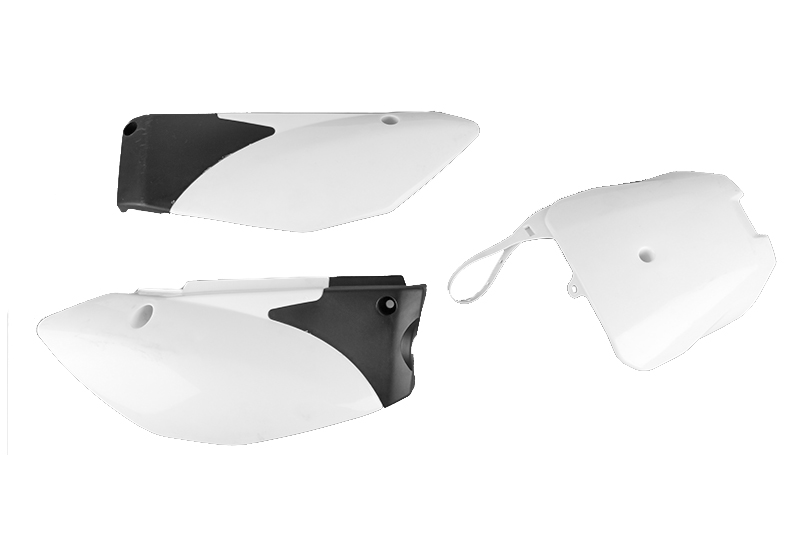 Комплект пластика для питбайка TTR (белый) фотография №3