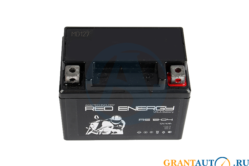 Аккумулятор мотоциклетный Red Energy RS 1204 YB4L-B 6СТ4 фотография №2