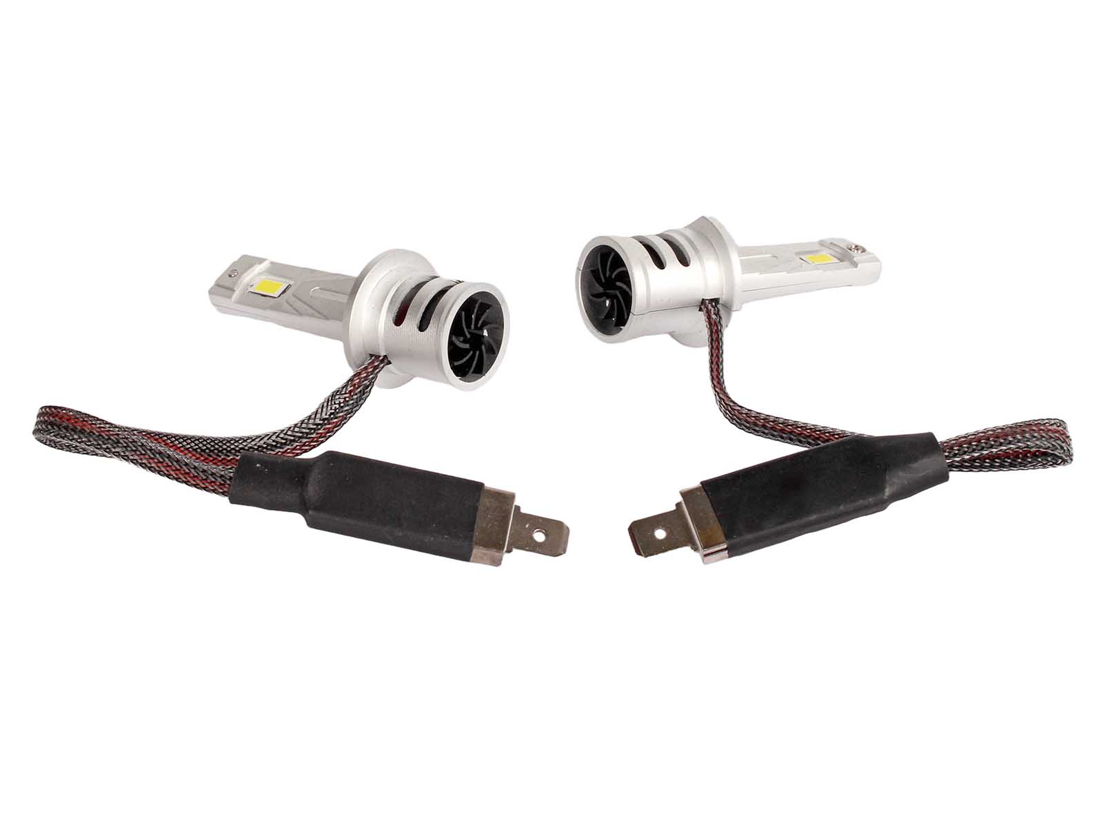 Лампа XENITE COMPACT-F3 H1 12V 25W 7000Lm 5500K диодная 2 штуки комплект 1009709 фотография №2