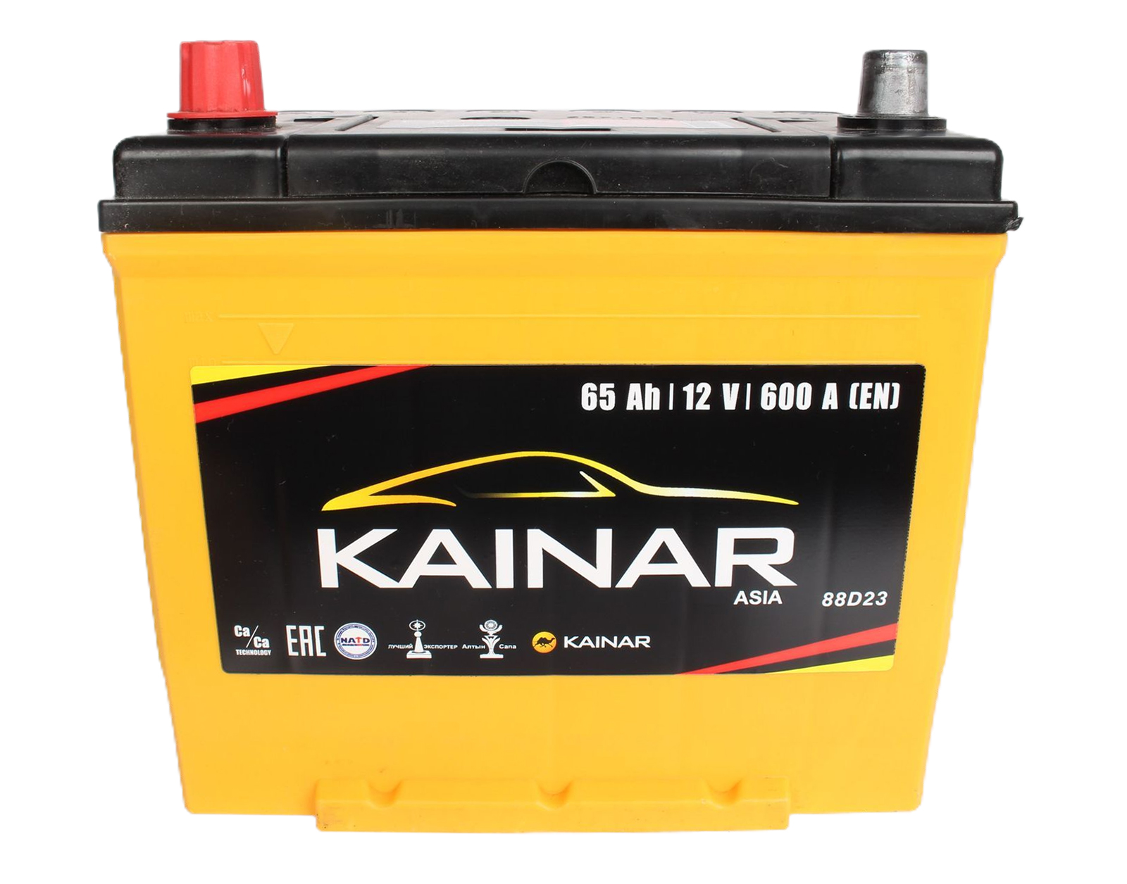 Аккумуляторная батарея KAINAR 88D23R 6СТ65 азия фотография №1