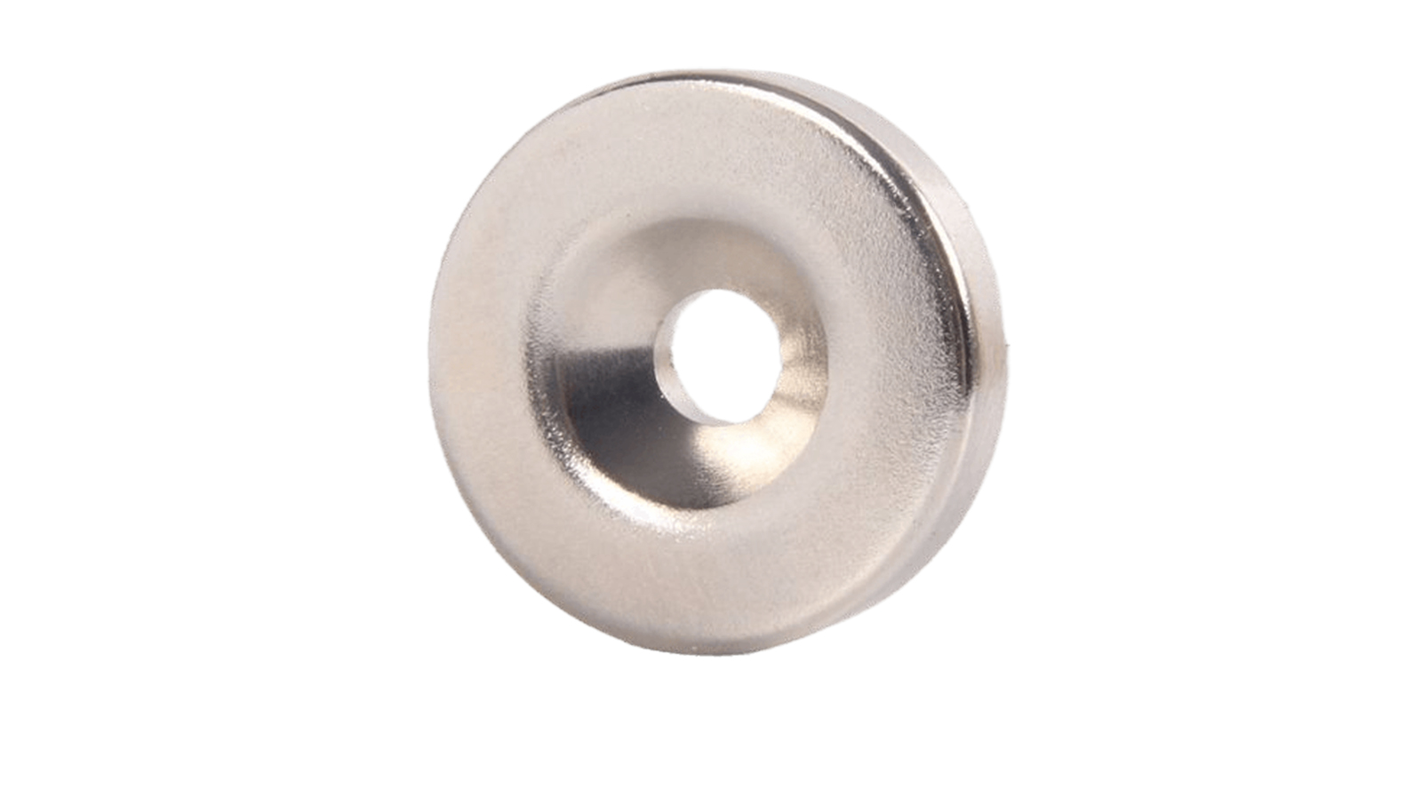 Неодимовый магнит диск 20х5 мм с зенковкой 4.5/10 мм фотография №4