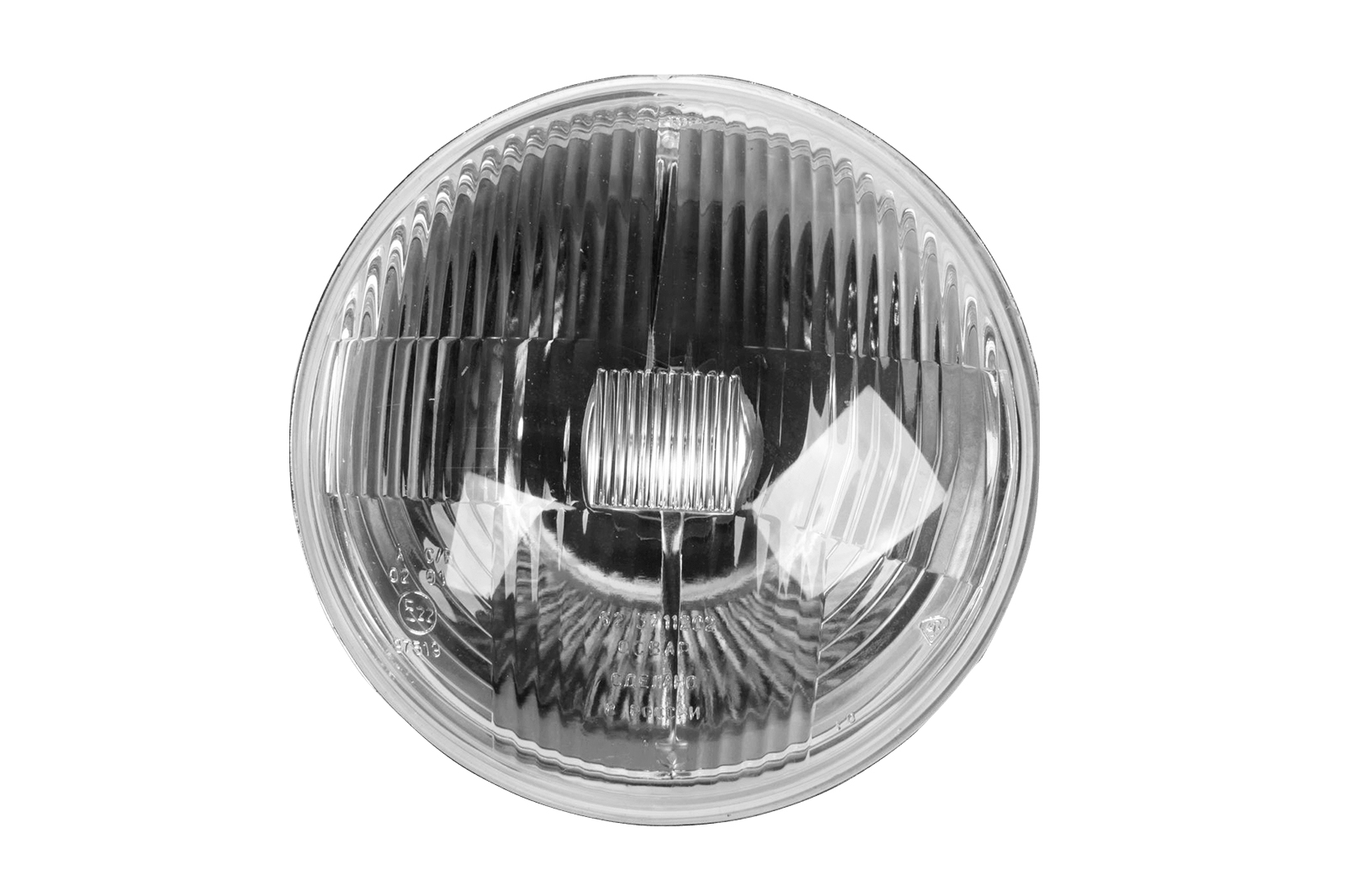 Оптика КАМАЗ, МАЗ, ГАЗ-53, ЗИЛ с отсекателем ОСВАР 62.3711200-15 фотография №1