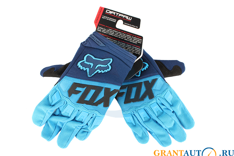Перчатки FOX F03(L) синие фотография №1