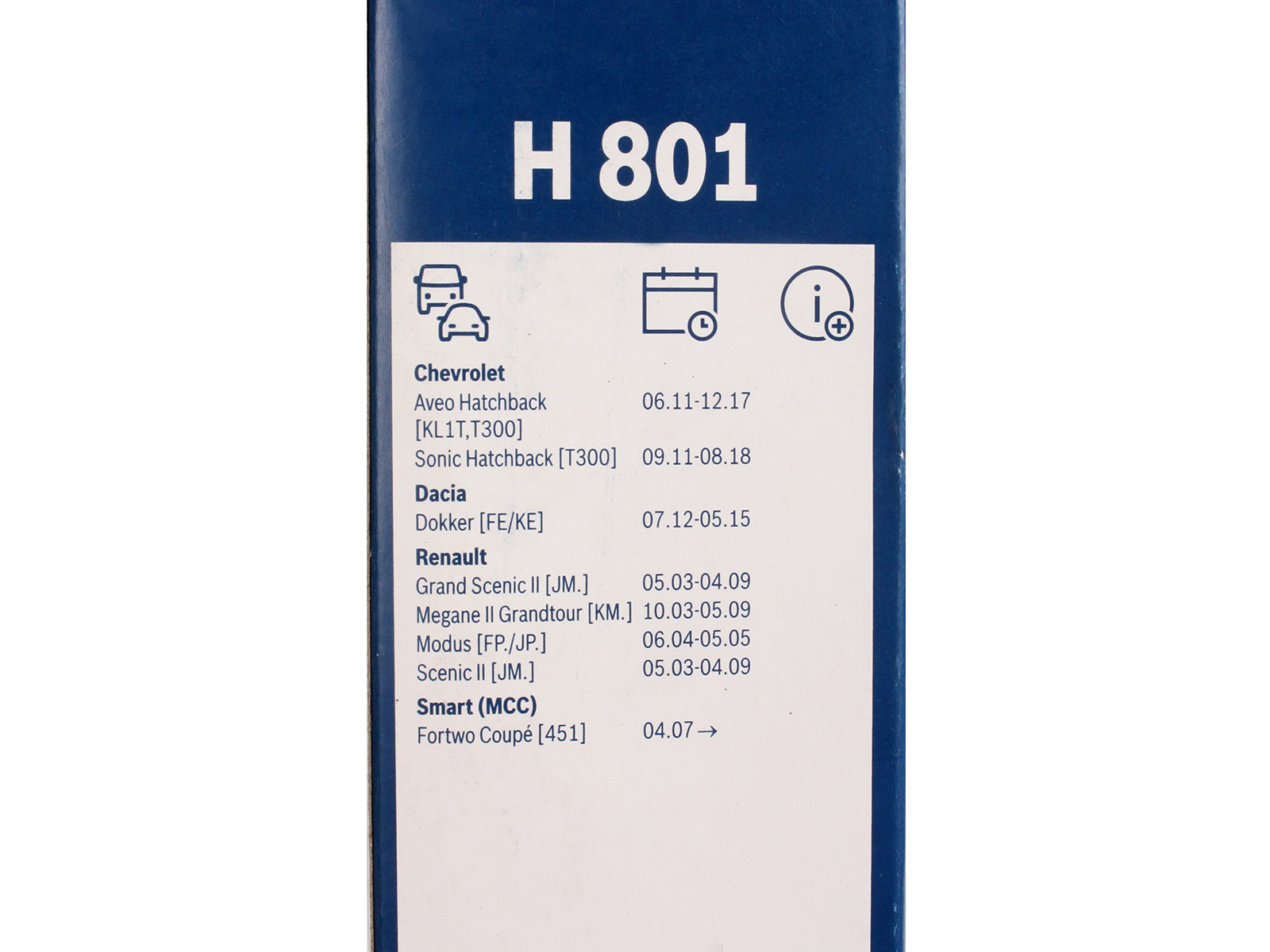 Щетка стеклоочистителя BOSCH 3397004801 задняя фотография №4