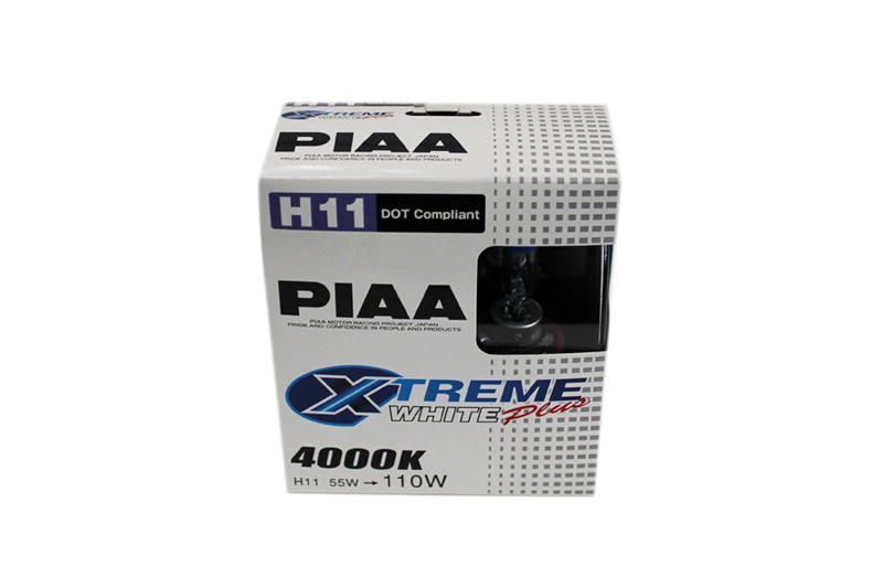 Лампа PIAA Xtreme White Plus 12Vx55W H11 комплект фотография №1
