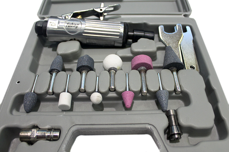 Пневматическая бормашинка FUBAG GL25000 и набор насадок фотография №2