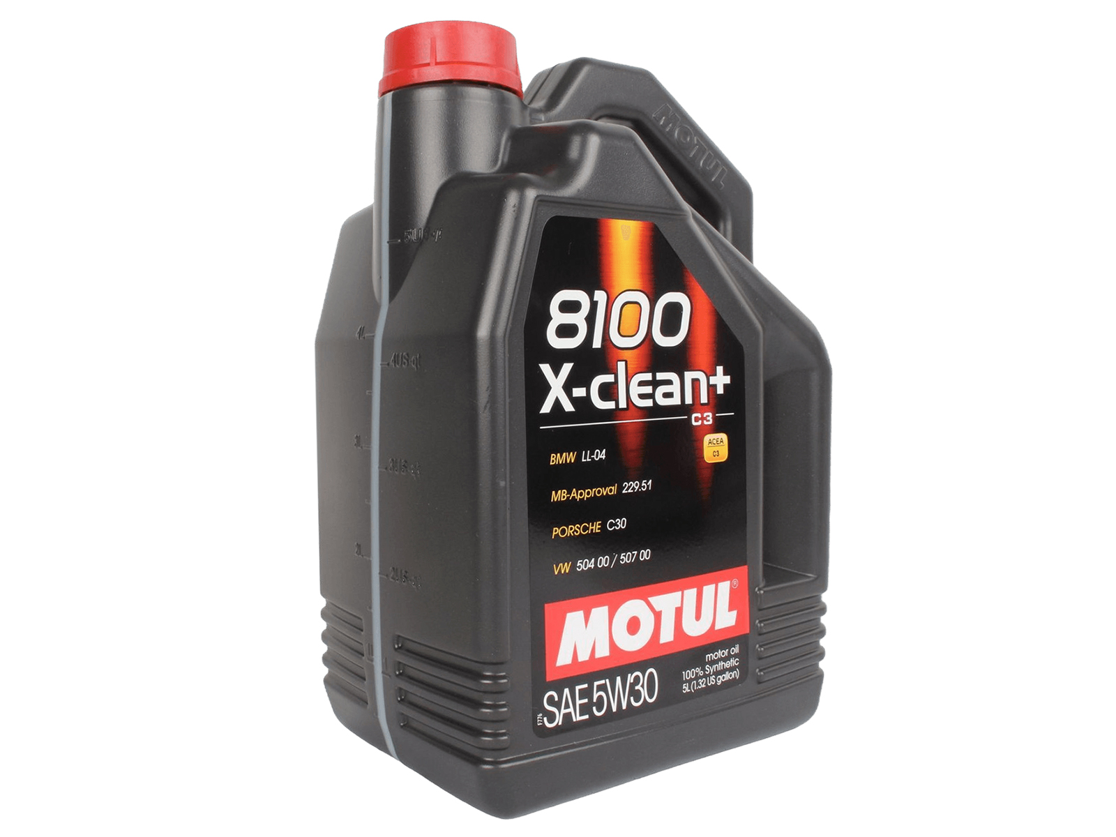 Масло моторное MOTUL 8100 X-CLEAN 5W30 5л C3 фотография №3