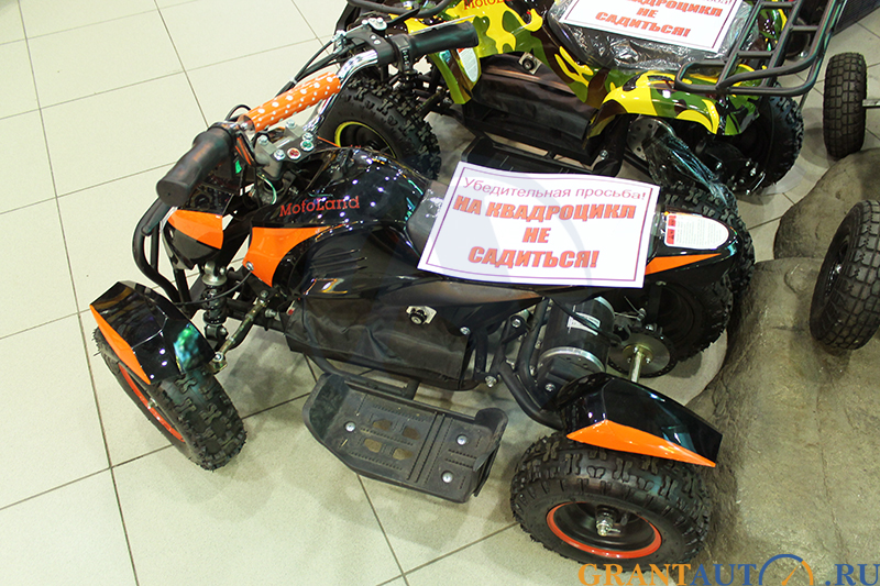 Квадроцикл MOTOLAND детский электродвигатель 500Вт фотография №2