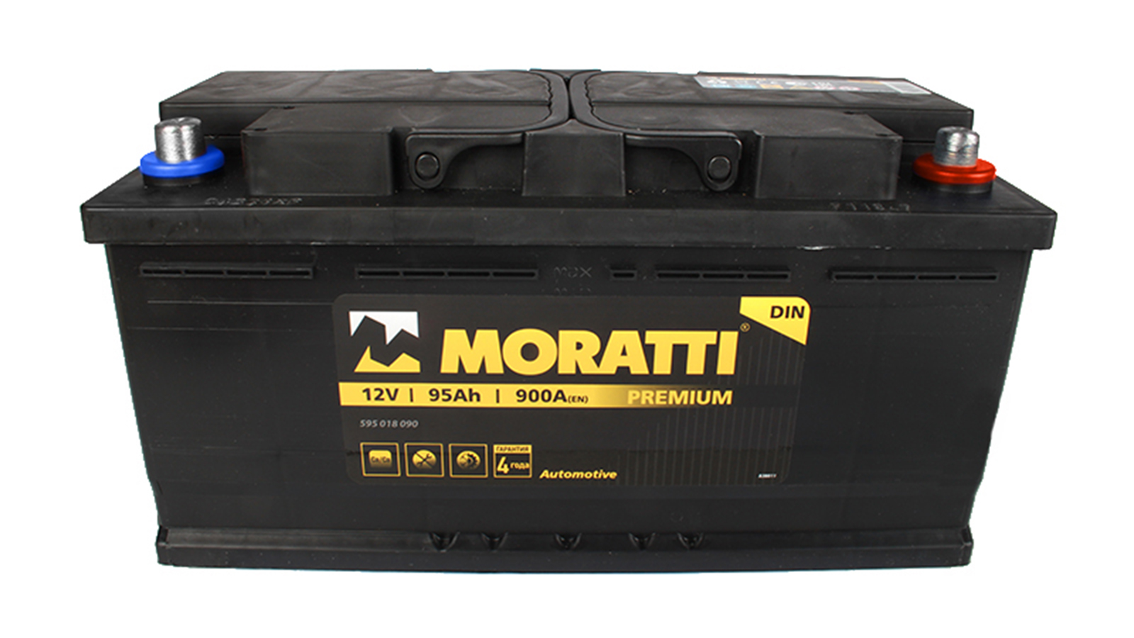 Аккумуляторная батарея MORATTI 6СТ95 низкий обратная фотография №1