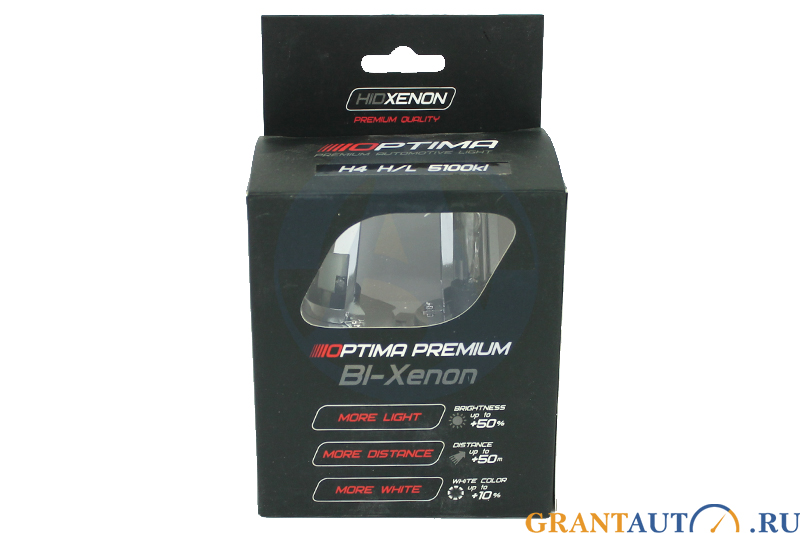 Лампа ксеноновая H4 5100K биксенон Optima шт. фотография №1