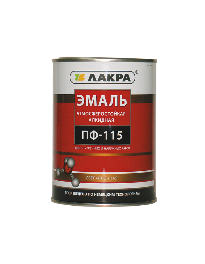 Эмаль Лакра ПФ-115 белый 2.8кг фотография №1