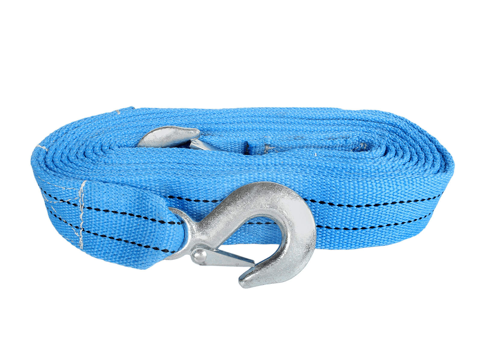 Трос буксировочный 5т ленточный с крюками АВТОСТОП фотография №1