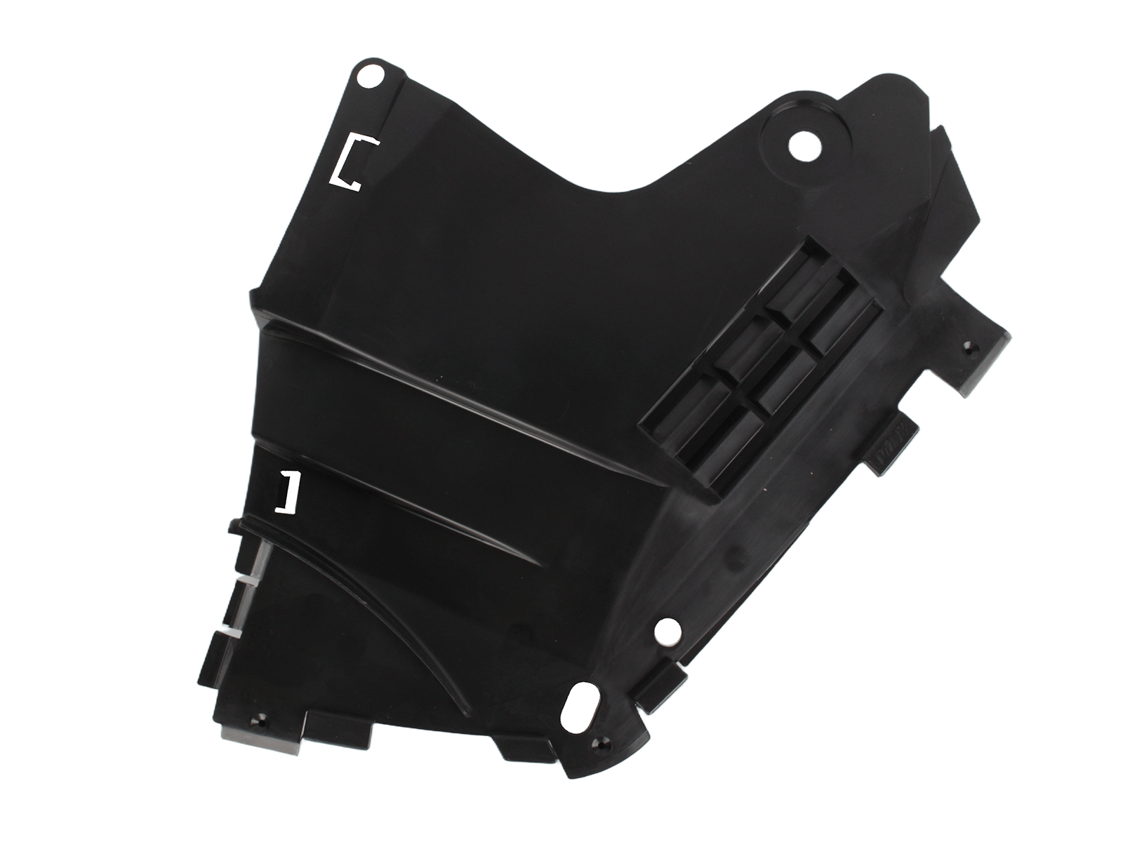 Защита бампера переднего, левая Ларгус фотография №2