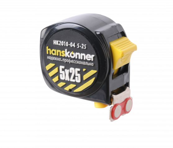 Рулетка Hanskonner 5x25 суперкомпакт фотография №1