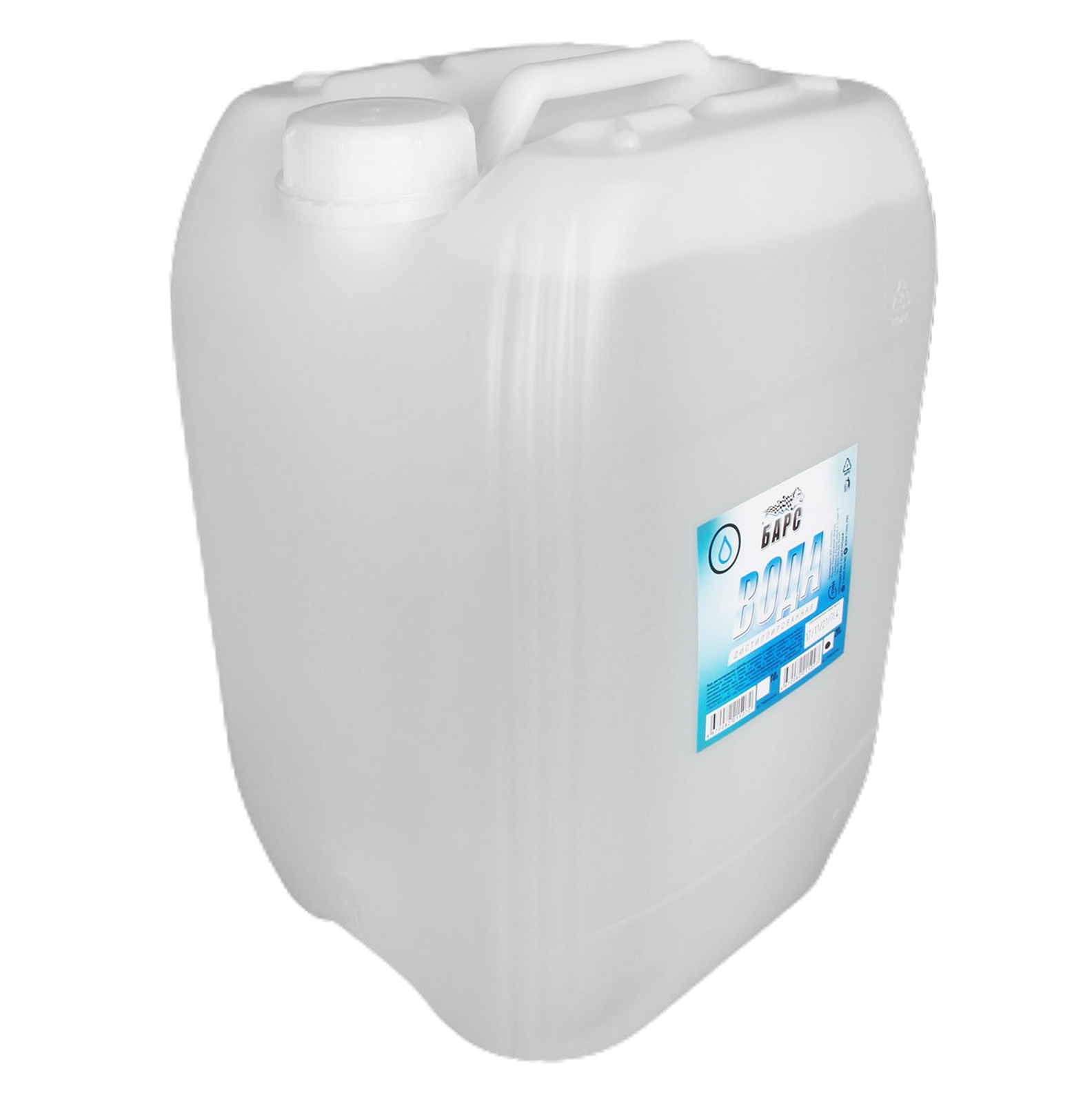 Вода дистиллированная 20л БАРС фотография №2