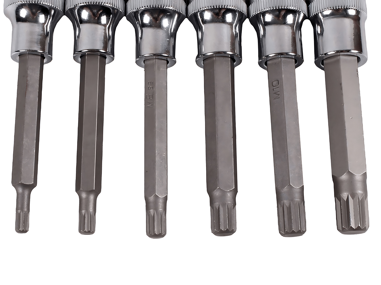 Набор головок OMBRA spline 1/2 L-100 мм 6 предметов фотография №4