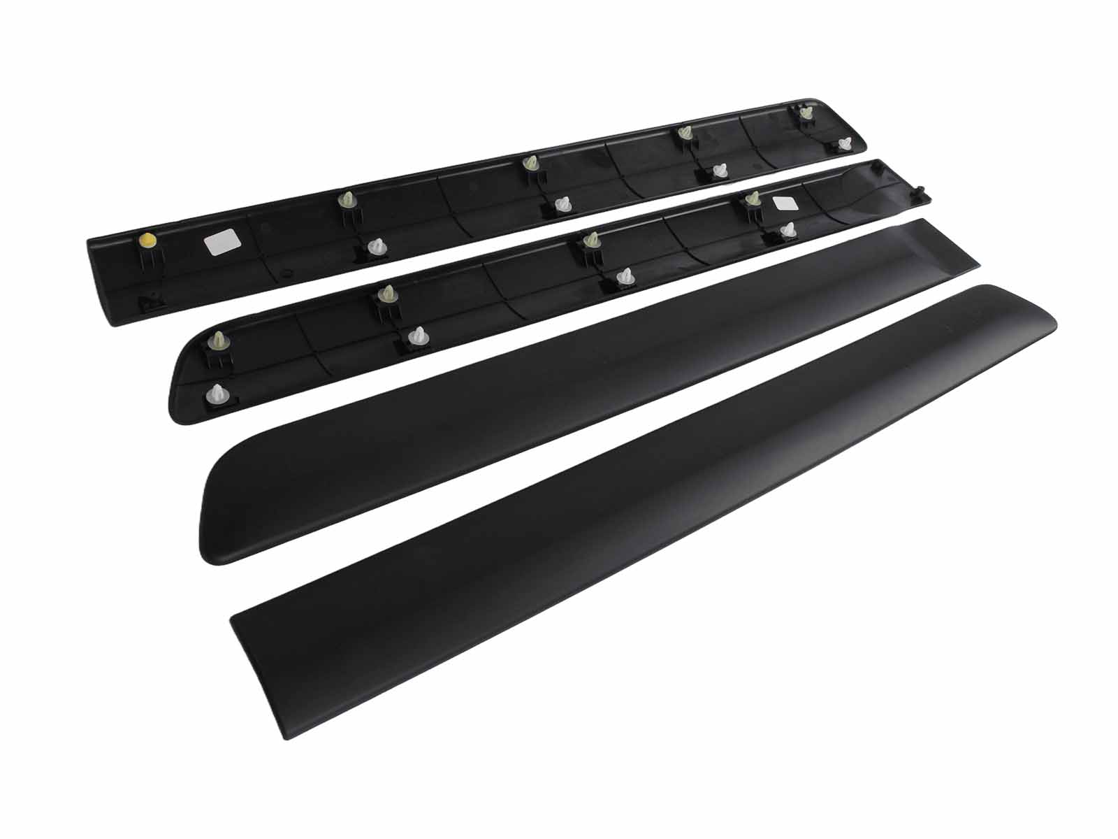 Молдинги на двери Лада Ларгус 4 штуки комплект фотография №2