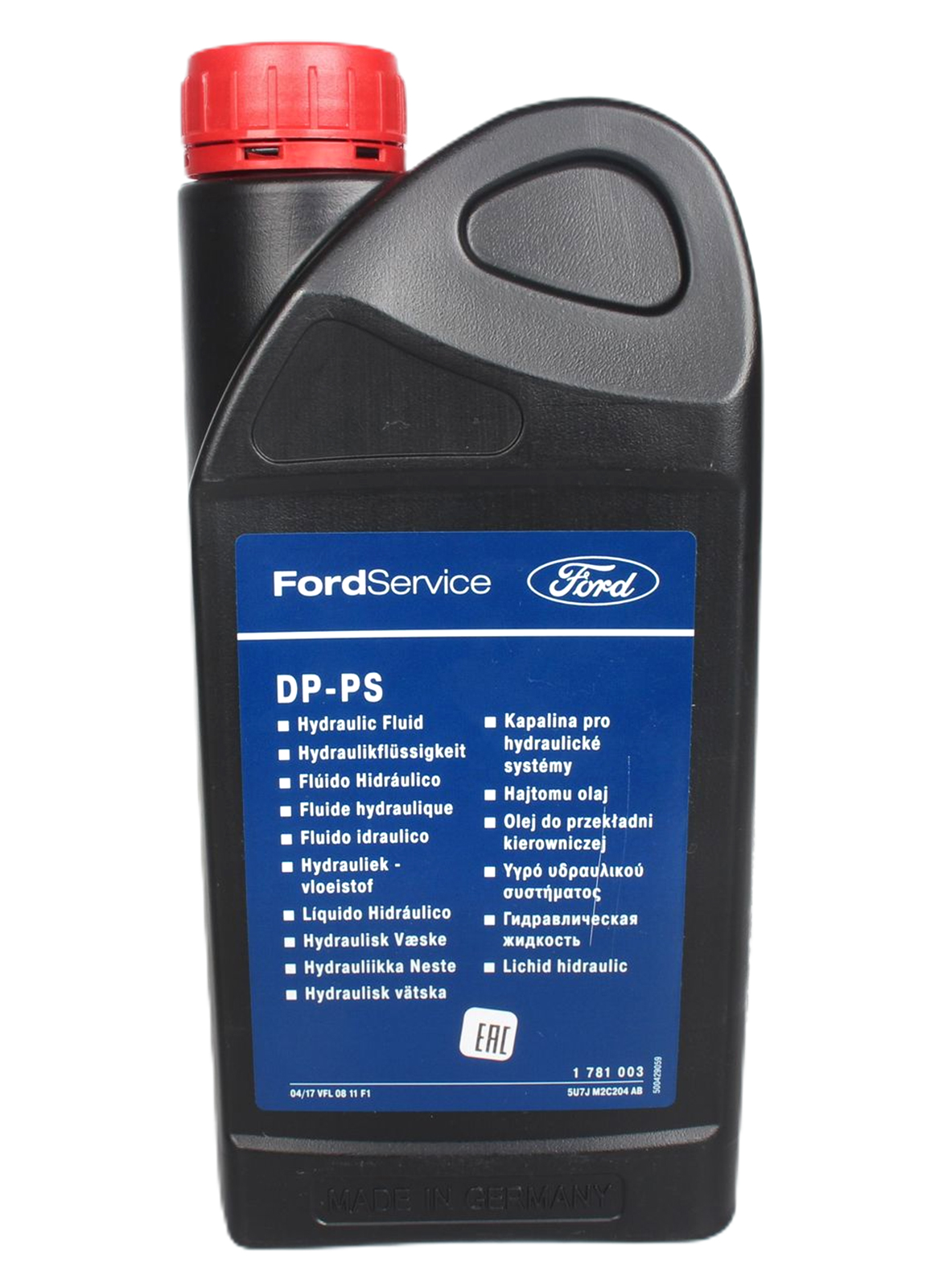 Жидкость гидроусилителя руля зелёная 1л Ford 1781003 фотография №1