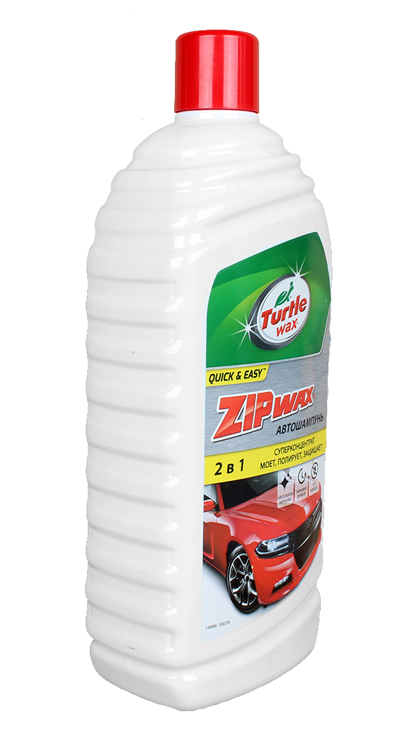 Шампунь суперконцентрат TURTLE WAX ZIP WAX 1л фотография №2