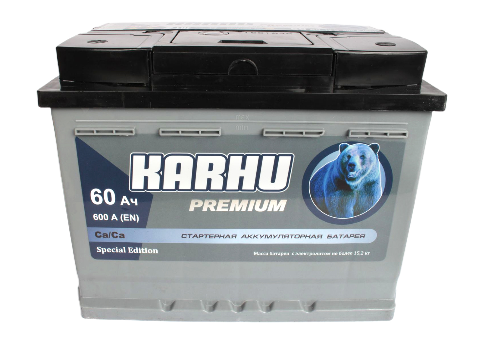Аккумуляторная батарея KARHU Premium 6СТ60 фотография №1
