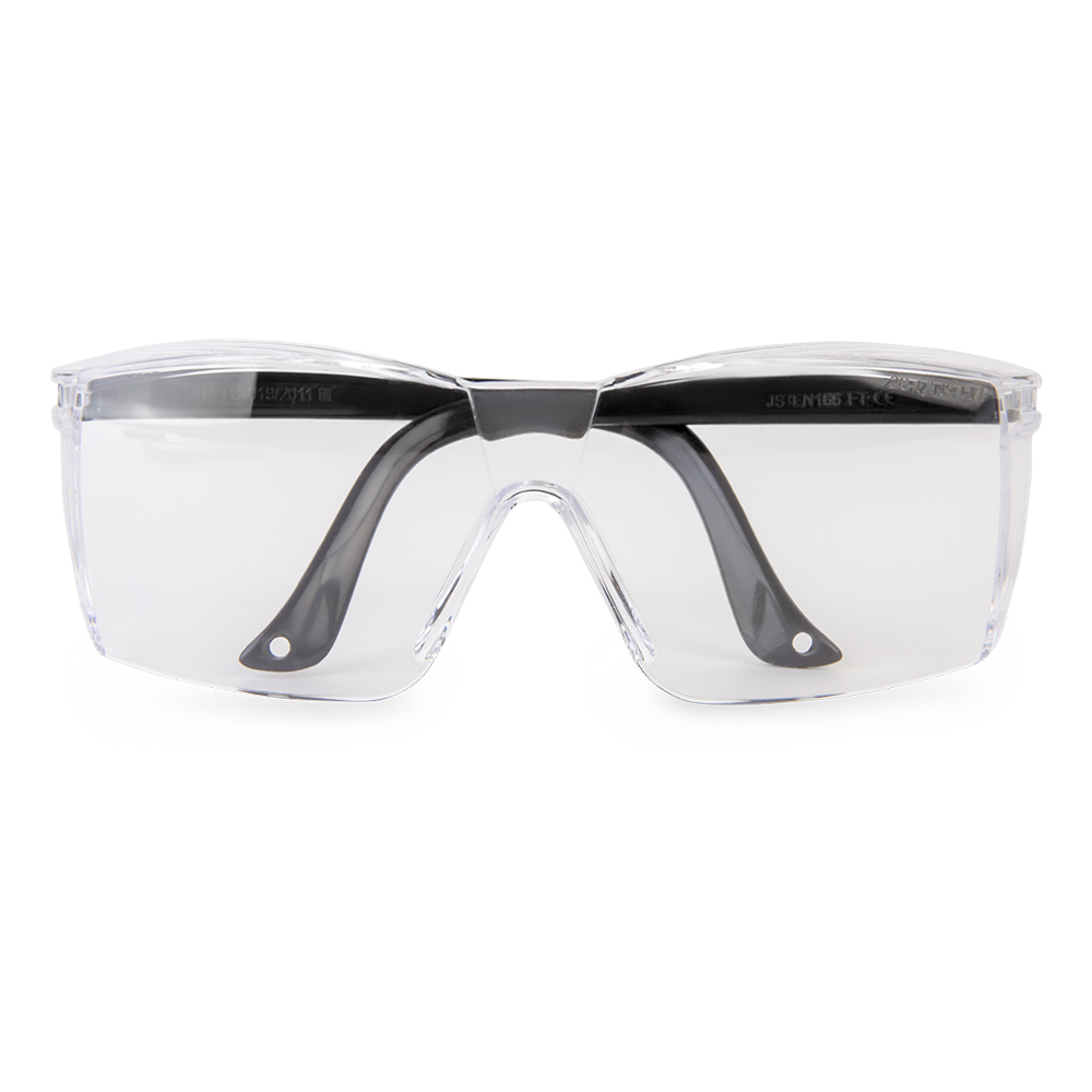 Очки защитные JETA PRO открытого типа прозрачные линзы из поликарбоната фотография №2