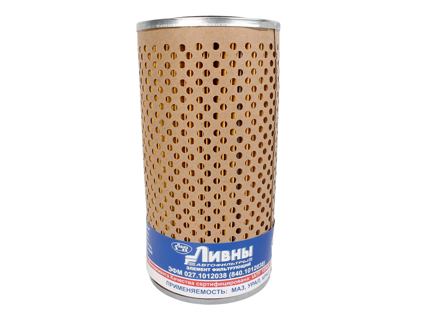Элемент фильтрующий КАМАЗ-ЕВРО, ЯМЗ масляный ЛААЗ фотография №1