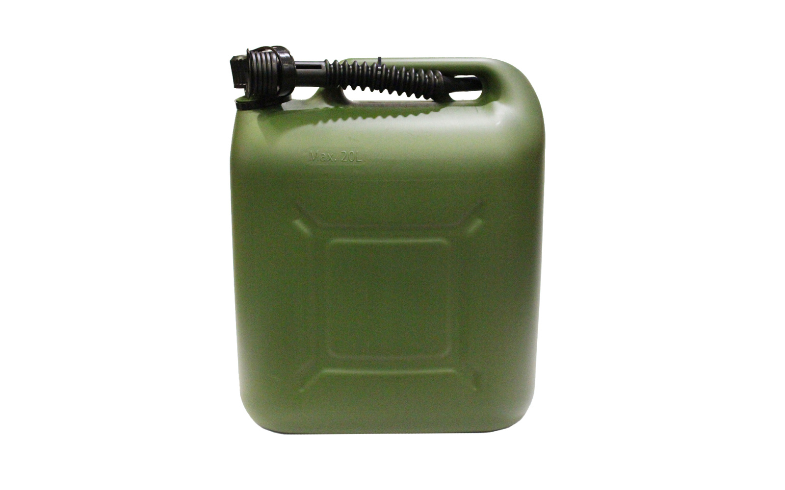 Канистра 20л для ГСМ усиленная пластик ВП с заливным устройством АвтоDело 42920 фотография №2