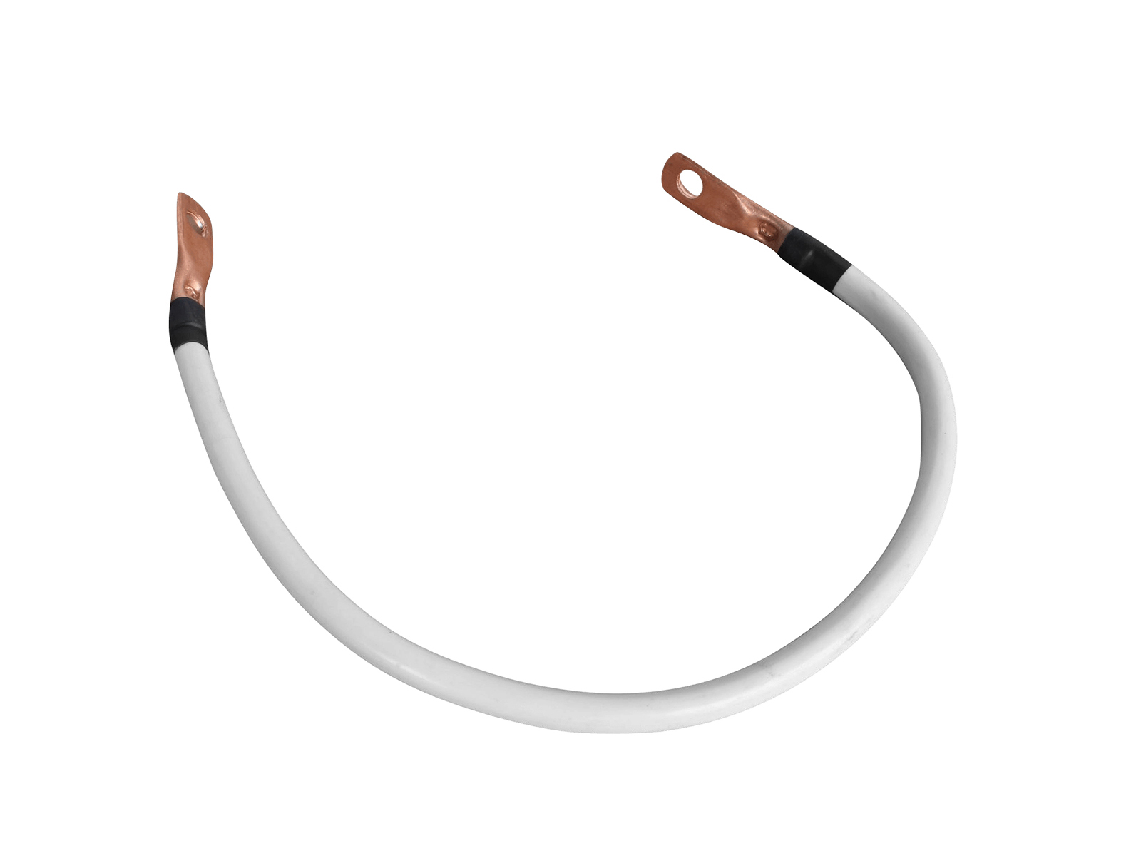 Провод АКБ соединительный перемычка L-350мм S-35мм наконечник-наконечник (медь) D-10мм фотография №2