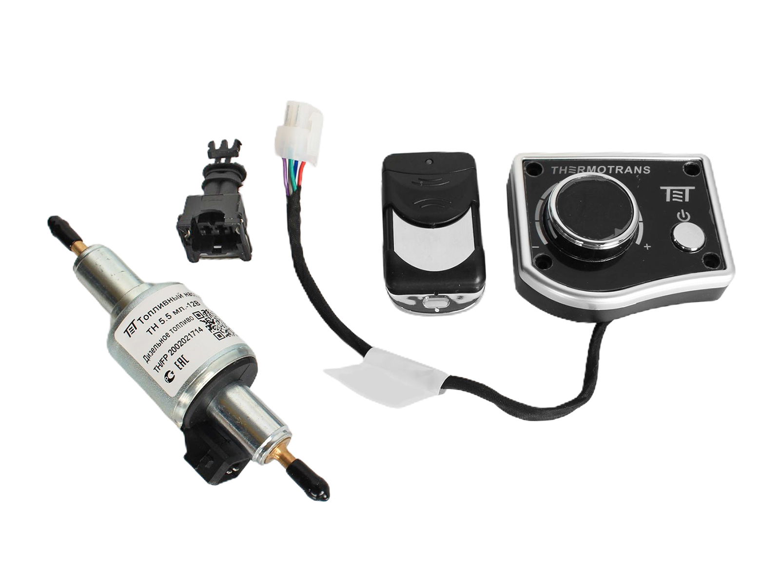 Отопитель воздушный дизельный 4кВт 12В универсальный ТЕРМОТРАНС фотография №2