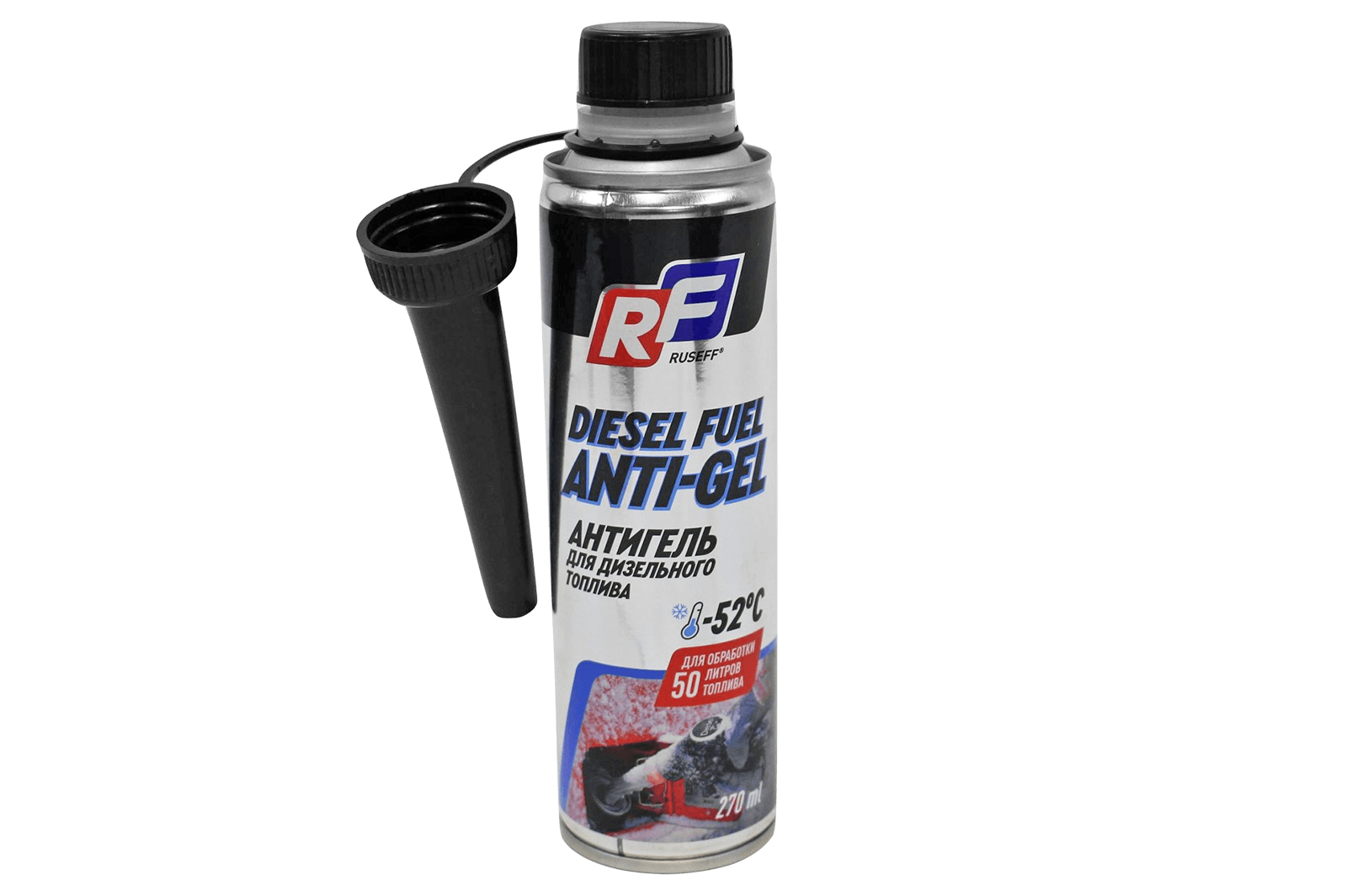 Присадка RUSEFF антигель для легковых автомобилей 270мл 19309N фотография №1