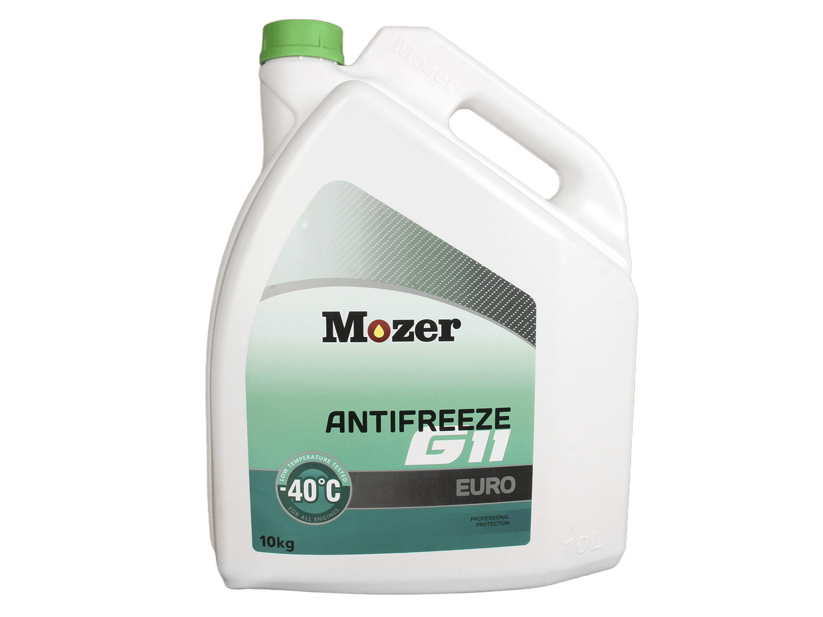 Антифриз G11 EURO зеленый 10кг MOZER фотография №1