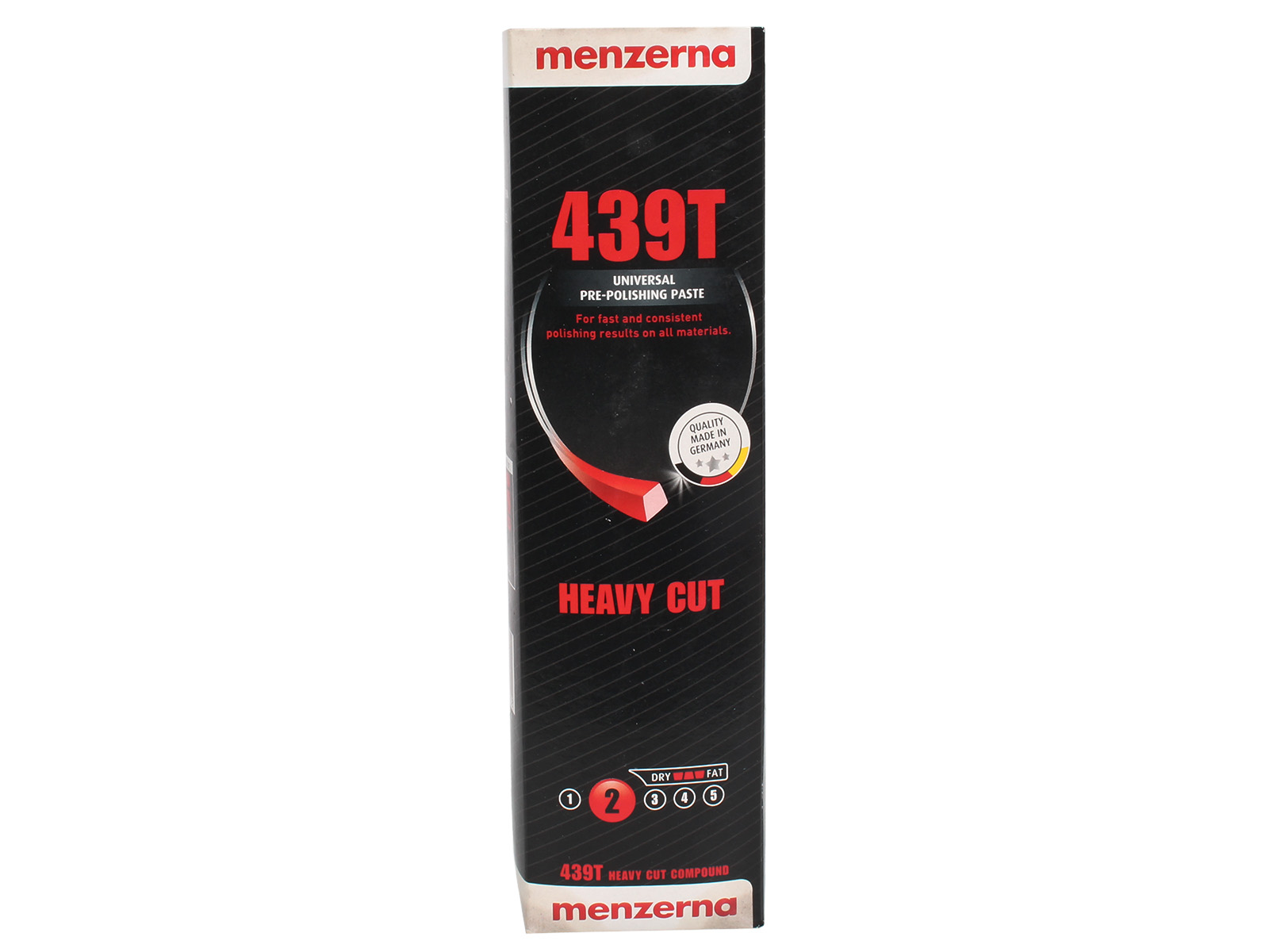 Паста полировальная Menzerna 439T Rapid polishing paste в брикете 1.2кг фотография №1