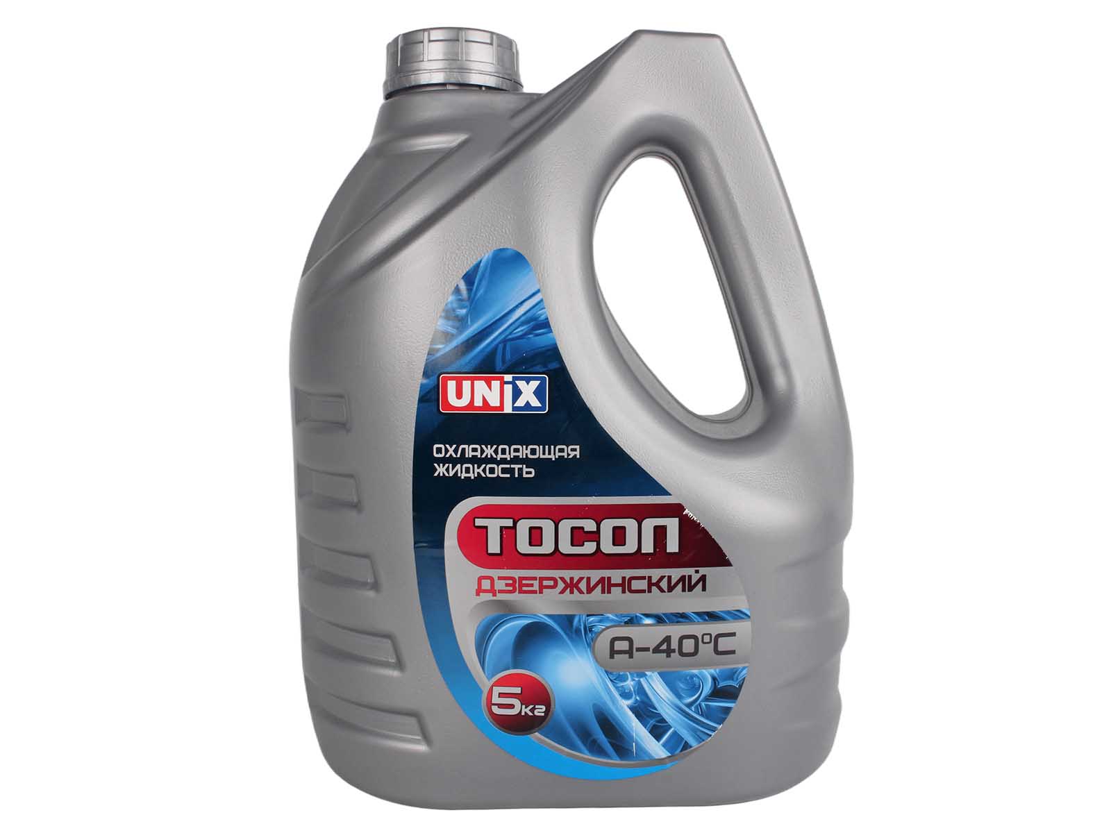Тосол UNIX А-40С 5кг фотография №1